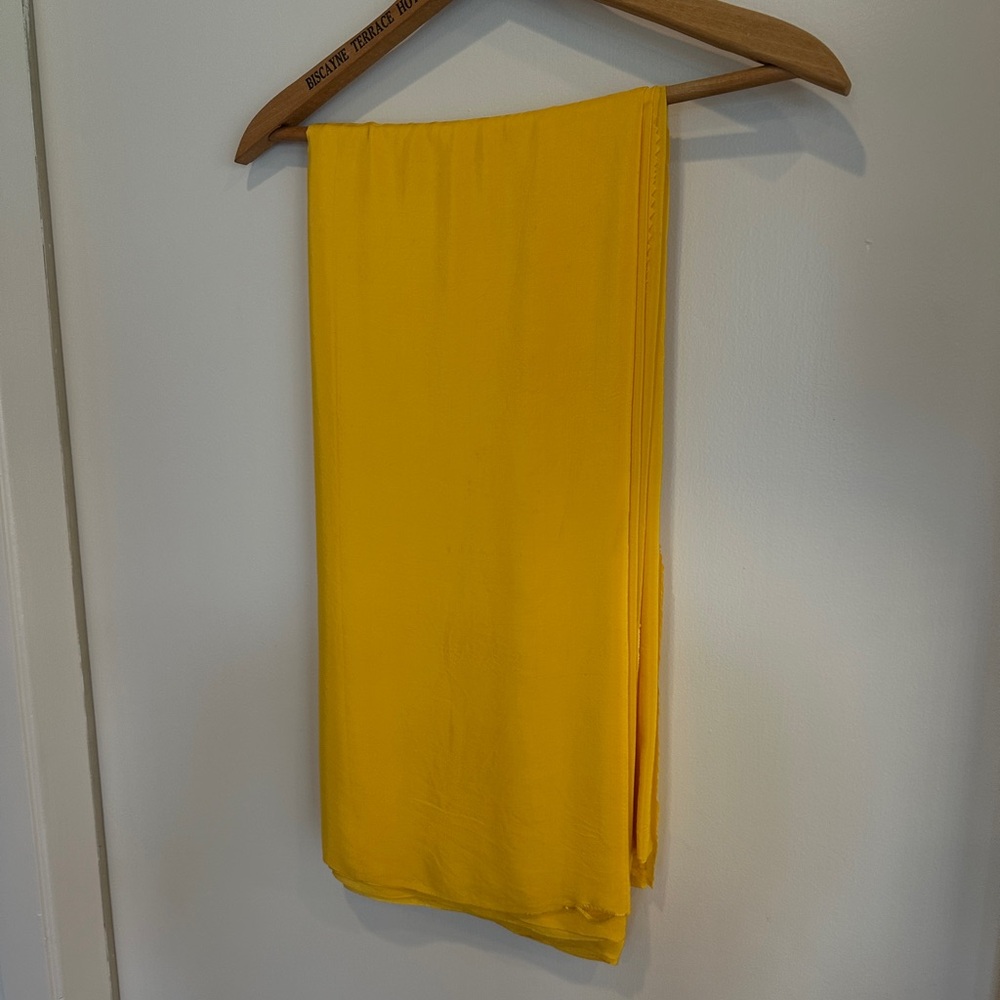 Large Vibrant Yellow Pashmina Scarf - Spring Dressy Casual